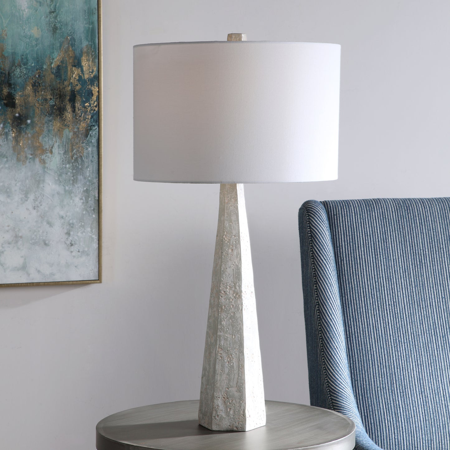 Uttermost Apollo Concrete Table Lamp 28287