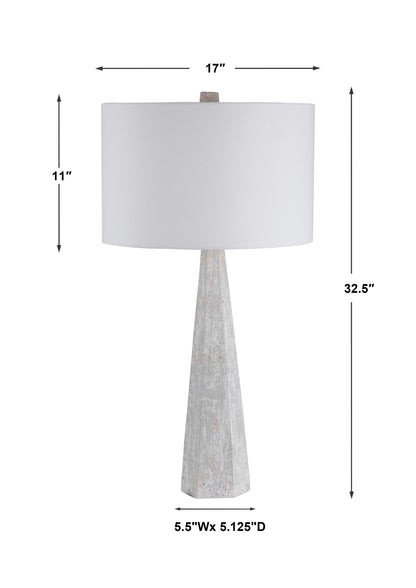 Uttermost Apollo Concrete Table Lamp 28287