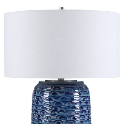 Uttermost Sedna Blue Table Lamp 28274-1