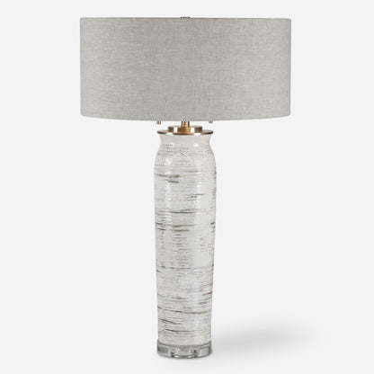 Uttermost Lenta White Table Lamp 28275