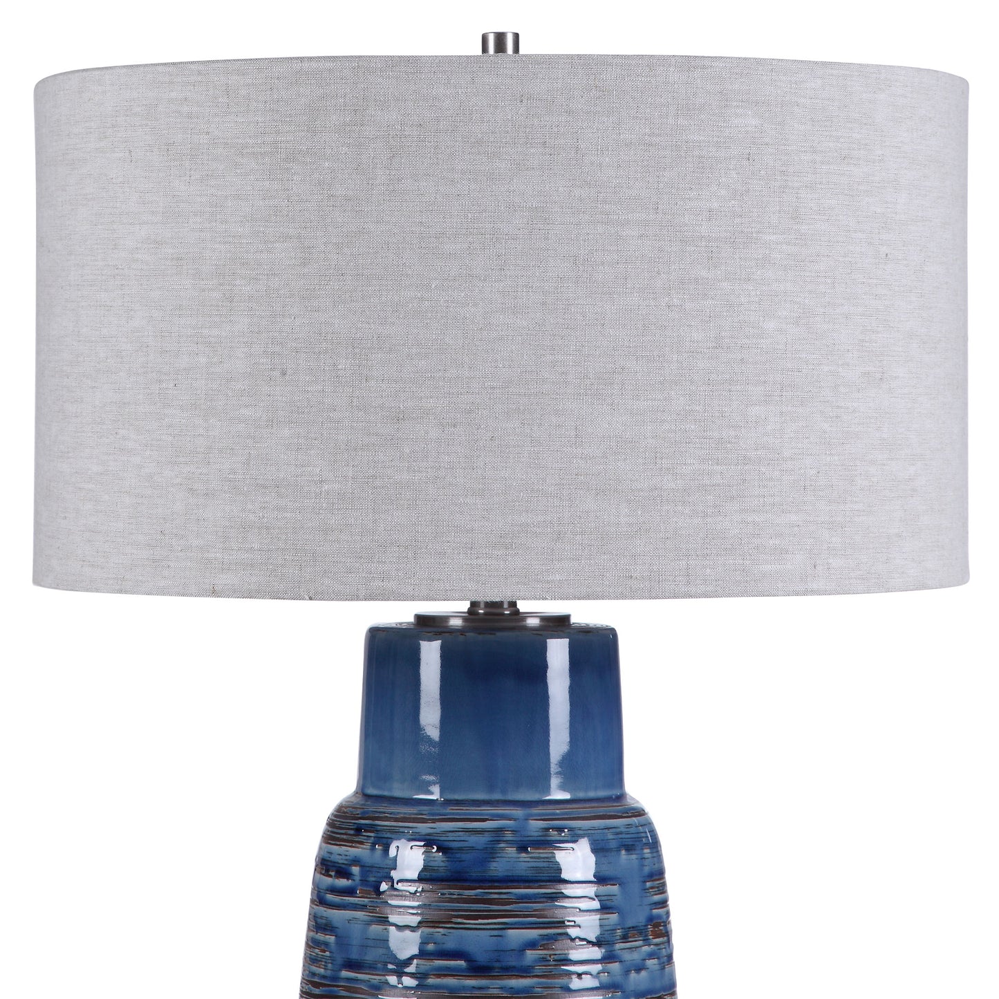 Uttermost Magellan Blue Table Lamp 28276