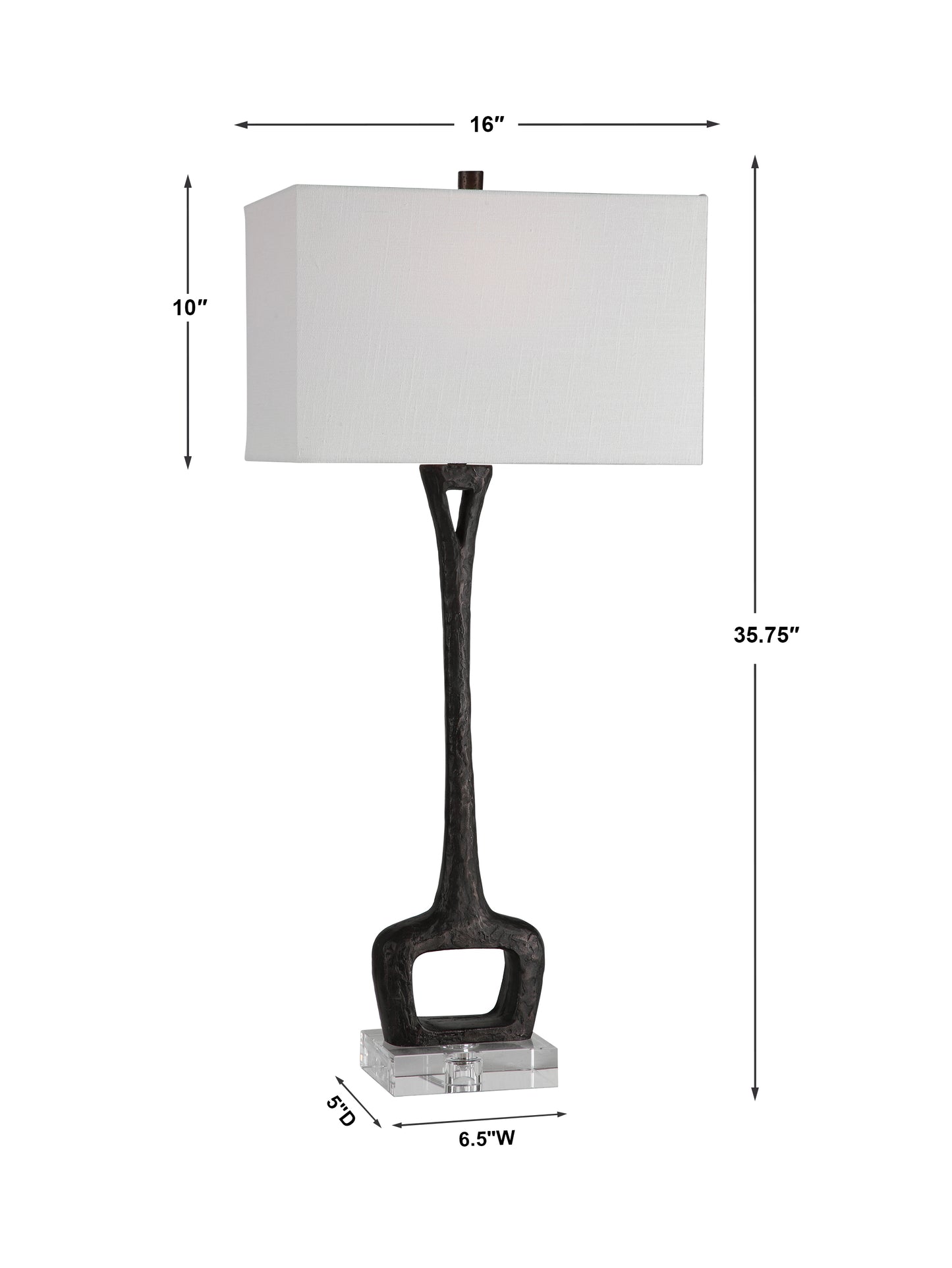 Uttermost Darbie Iron Table Lamp 28297