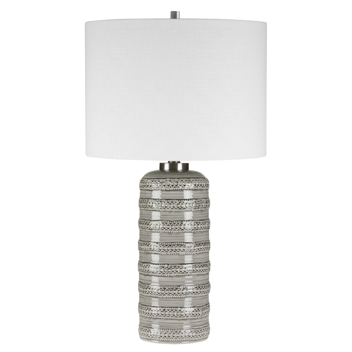 Uttermost Alenon Light Gray Table Lamp 28354-1