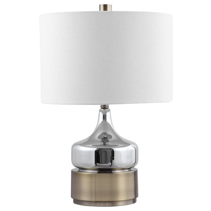 Uttermost Como Chrome Table Lamp 28337-1