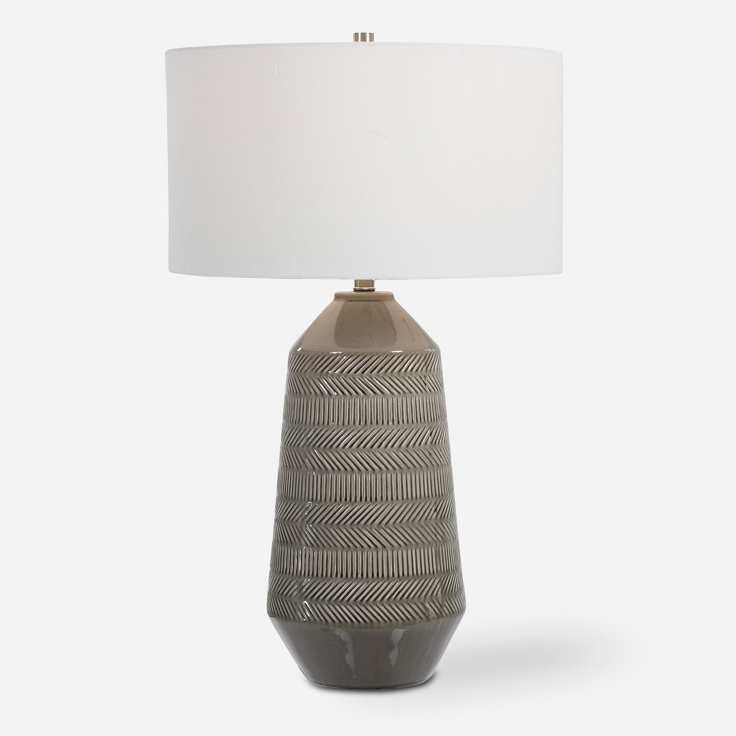 Uttermost Rewind Gray Table Lamp 28375