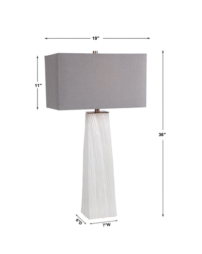 Uttermost Sycamore White Table Lamp 28383