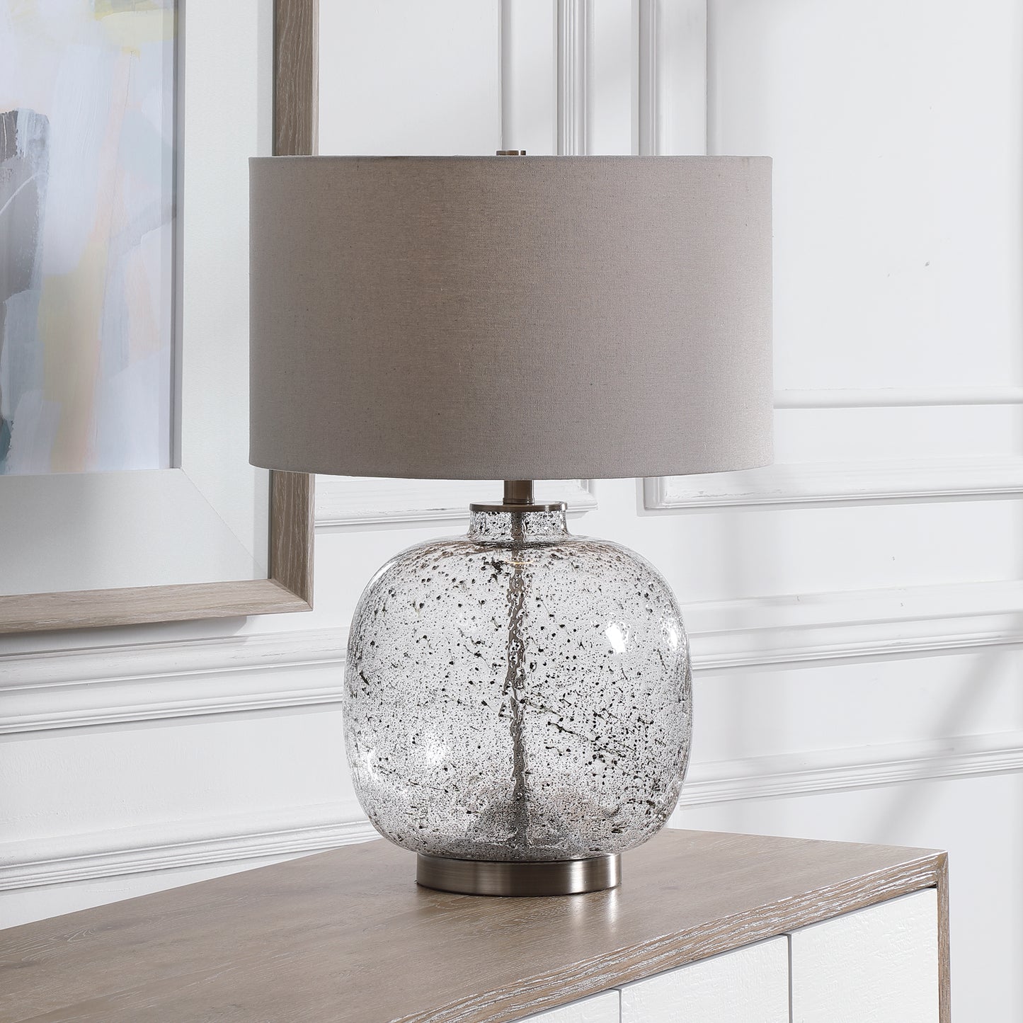 Uttermost Storm Glass Table Lamp 28389-1