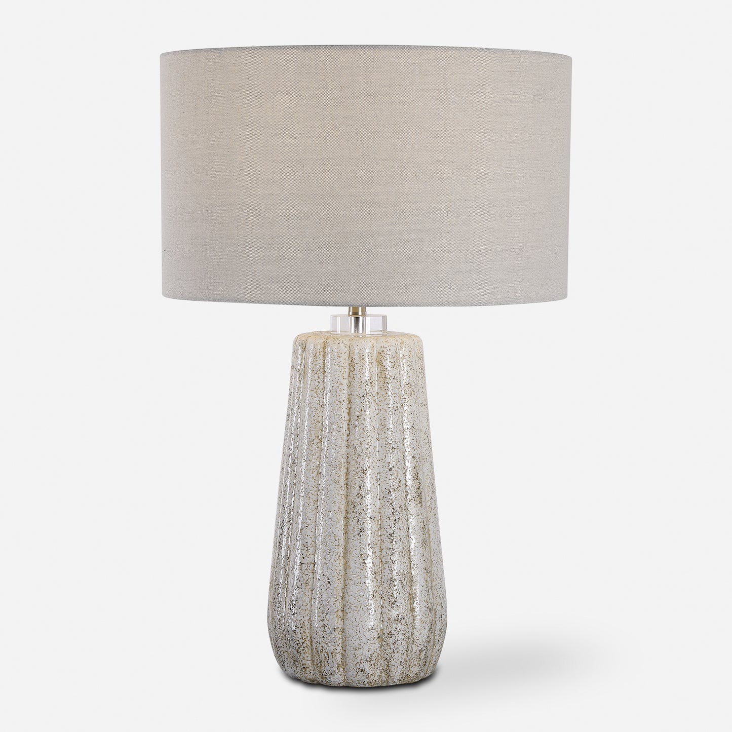 Uttermost Pikes Stone-Ivory Table Lamp 28391-1