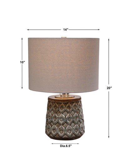 Uttermost Cetona Old World Table Lamp 28395-1