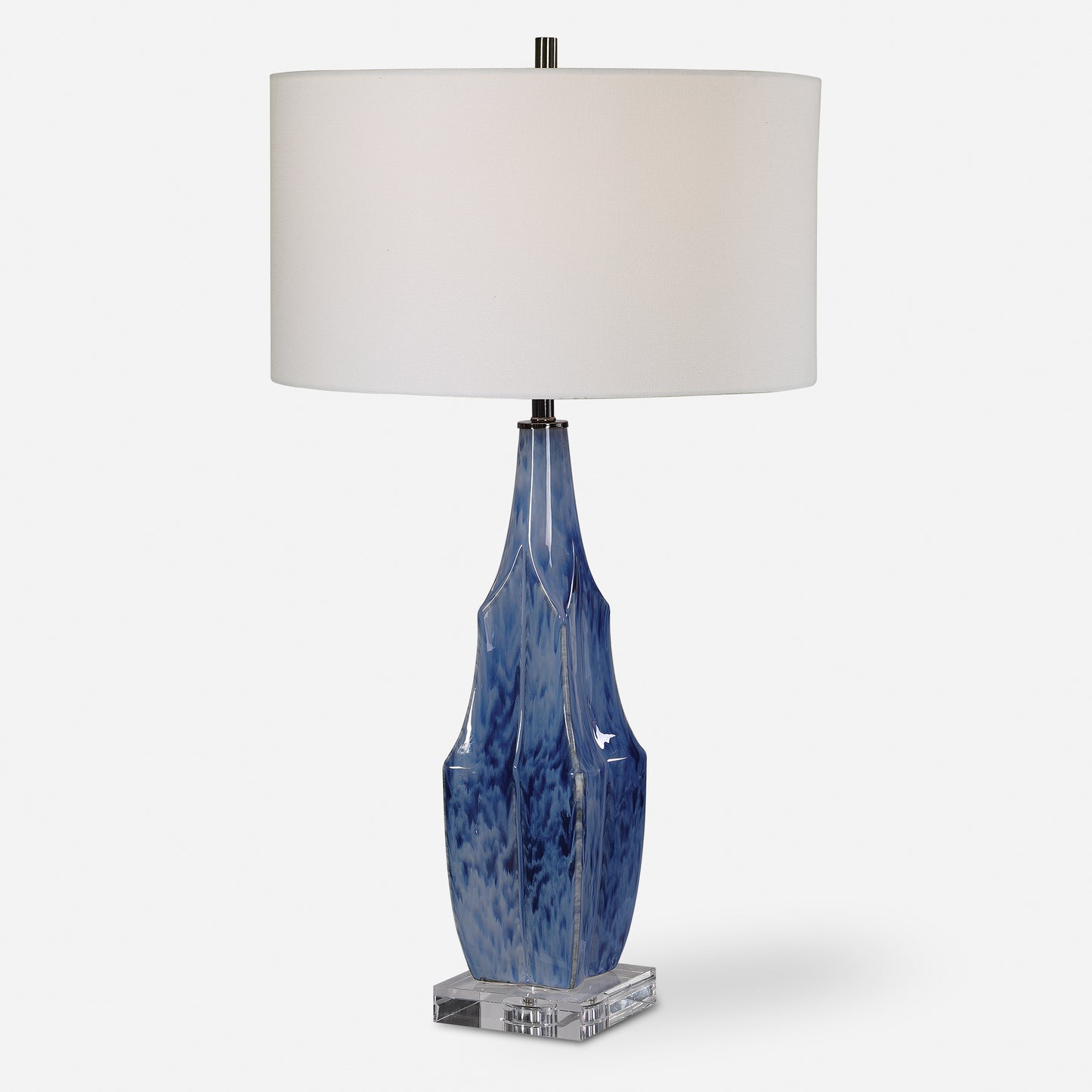 Uttermost Everard Blue Table Lamp 28425-1