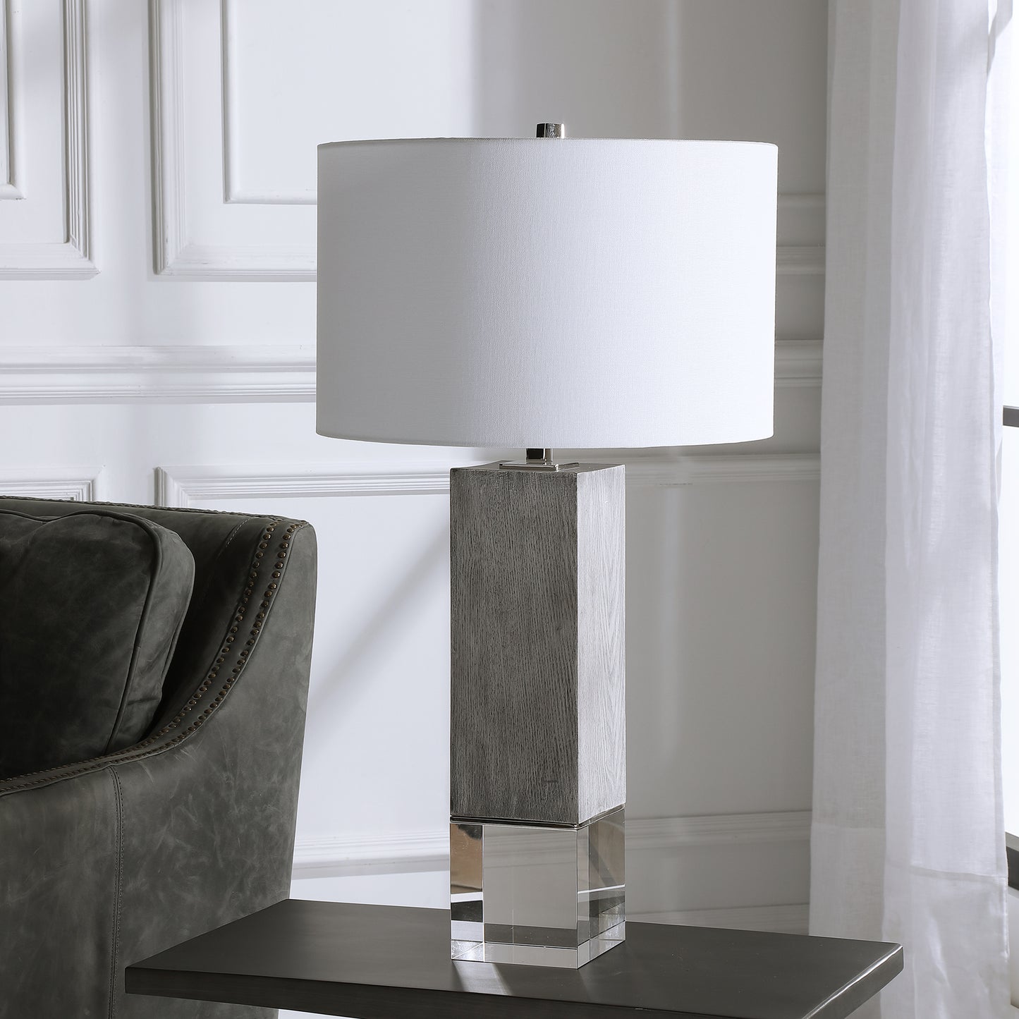 Uttermost Cordata Modern Lodge Table Lamp 28449