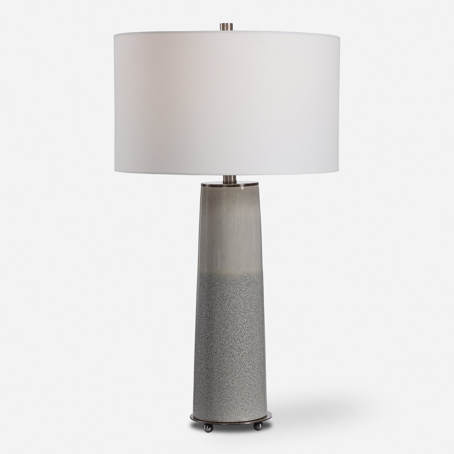 Uttermost Abdel Gray Glaze Table Lamp 28436