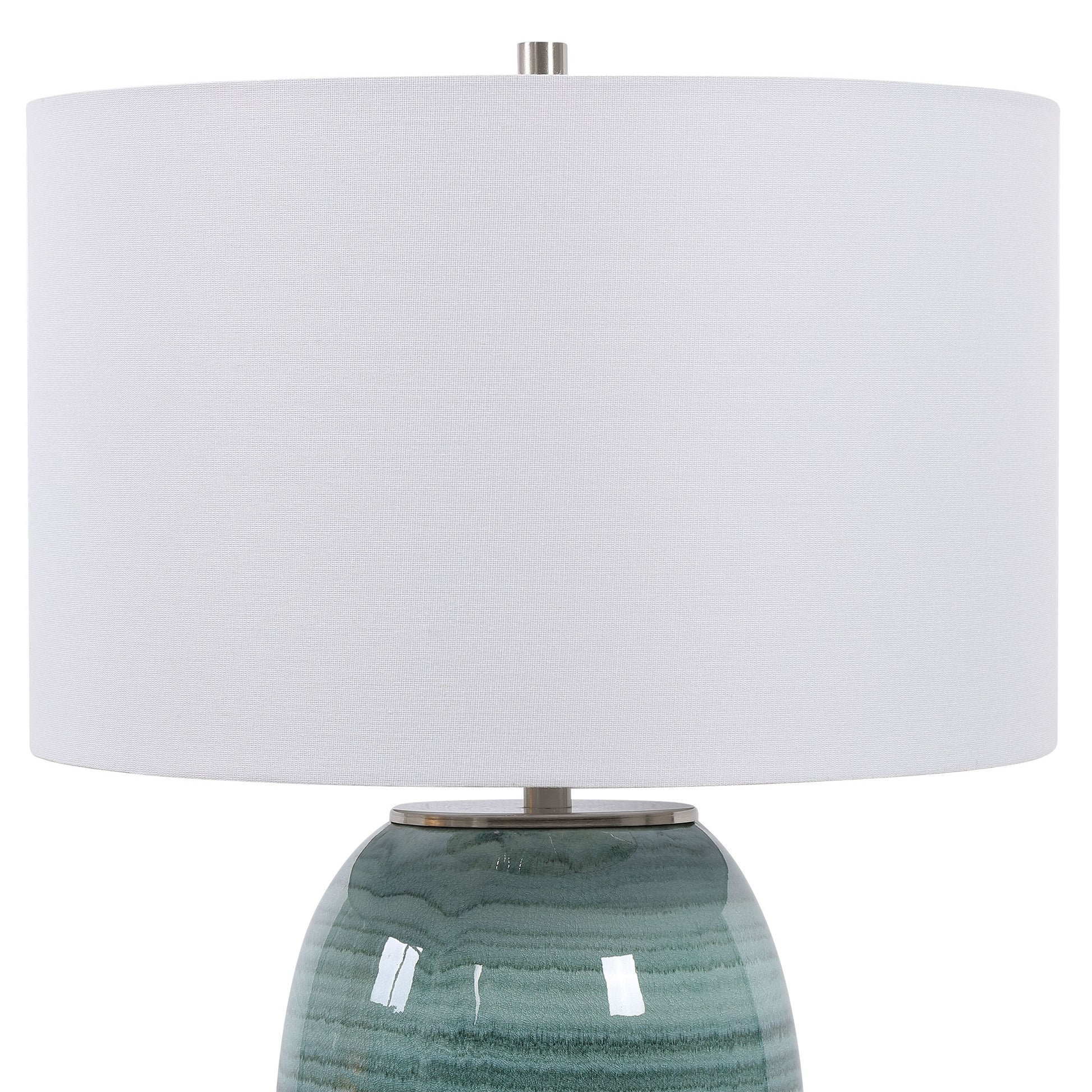 Uttermost Caicos Teal Table Lamp 28437-1