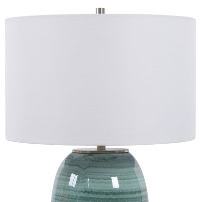 Uttermost Caicos Teal Table Lamp 28437-1