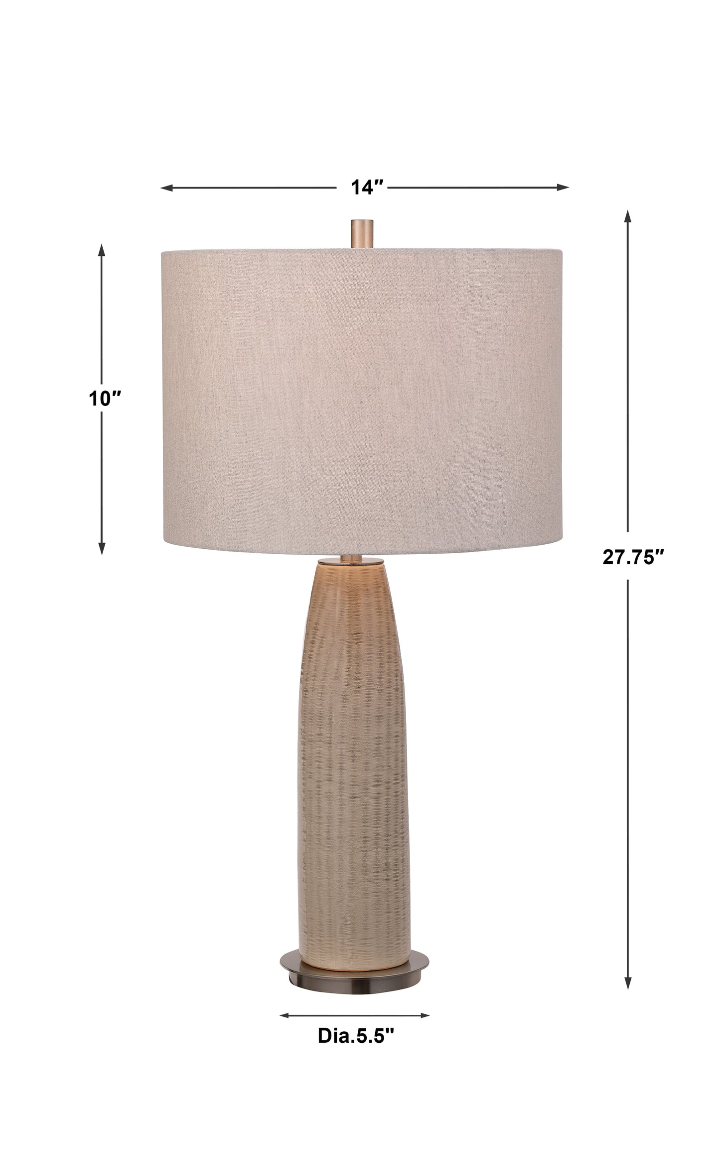 Uttermost Delgado Light Gray Table Lamp 28438