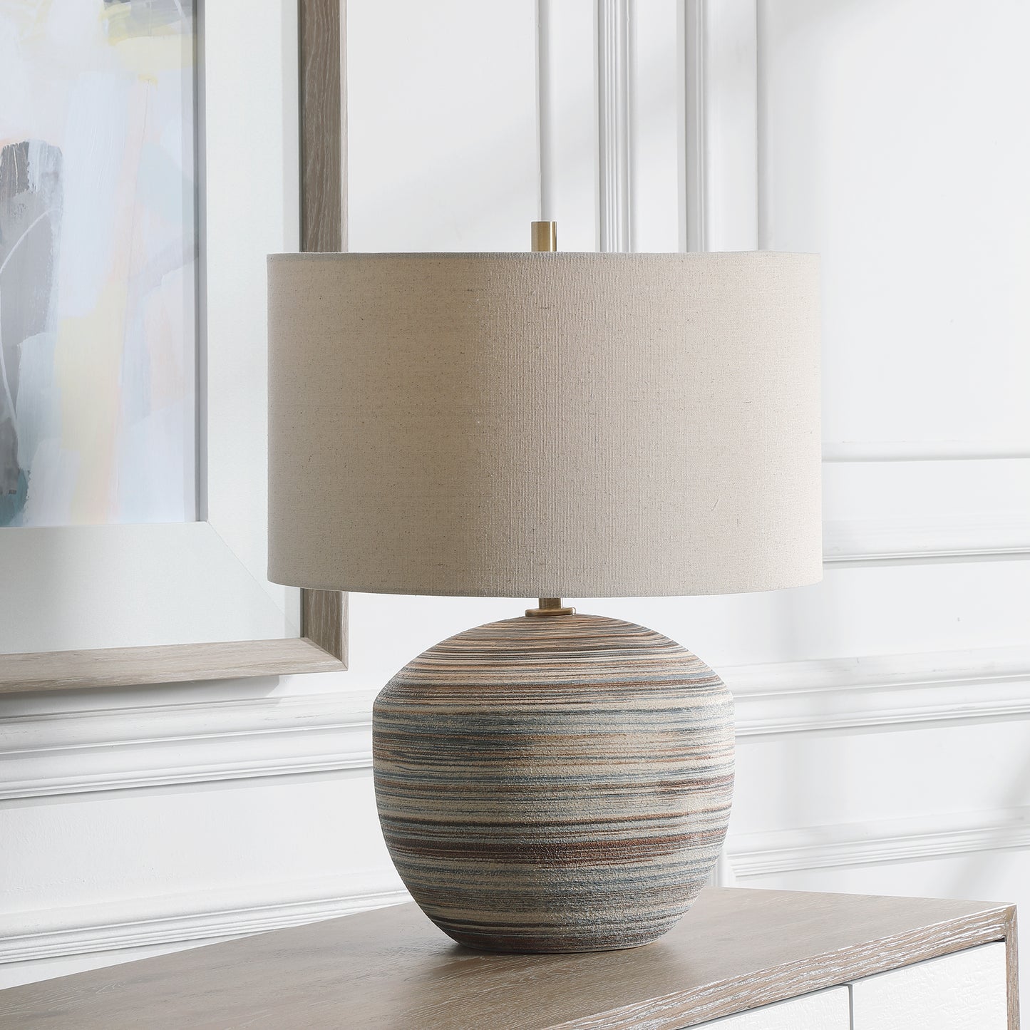 Uttermost Prospect Striped Accent Lamp 28441-1