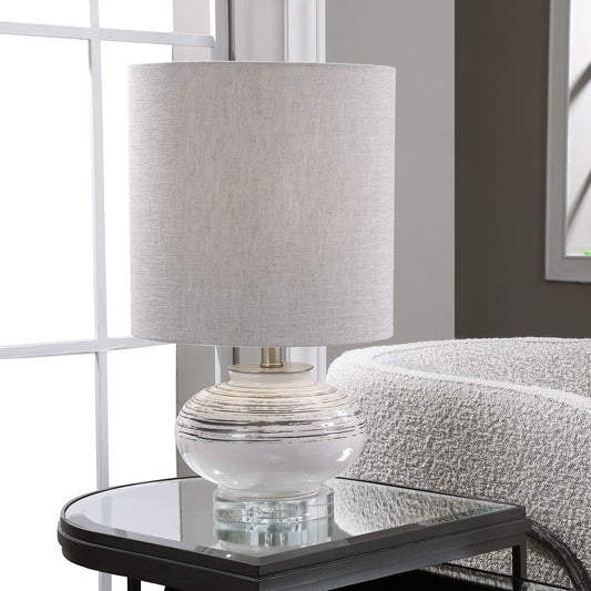 Uttermost Lenta Off-White Accent Lamp 28443-1