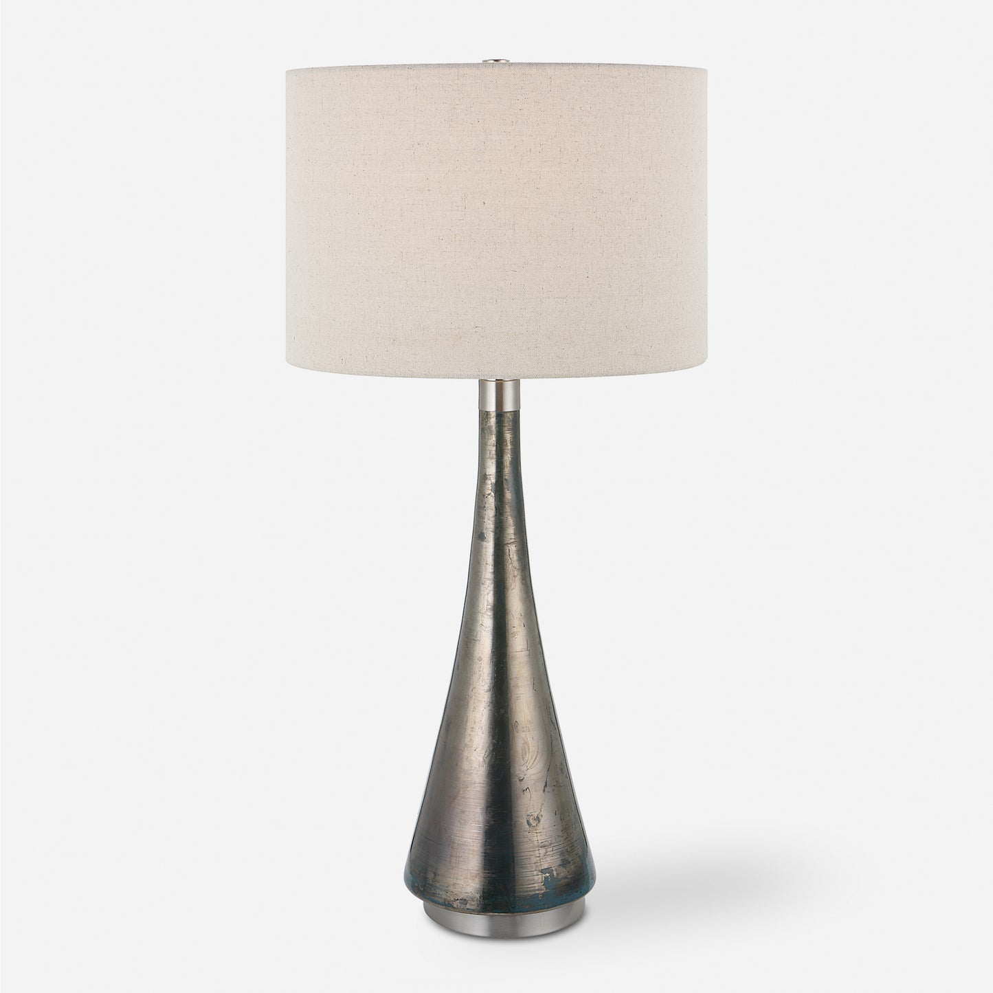 Uttermost Contour Metallic Glass Table Lamp 30039