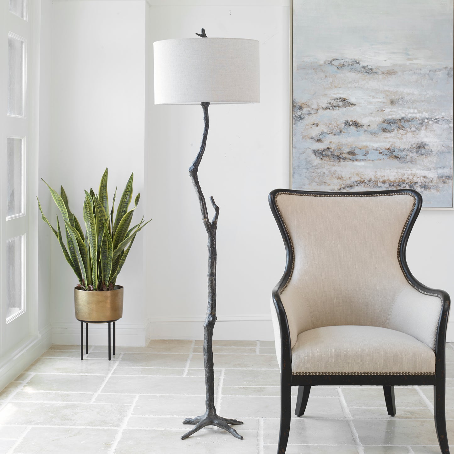 Uttermost Spruce Rustic Floor Lamp 30063