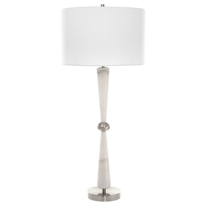 Uttermost Hourglass White Table Lamp 30064