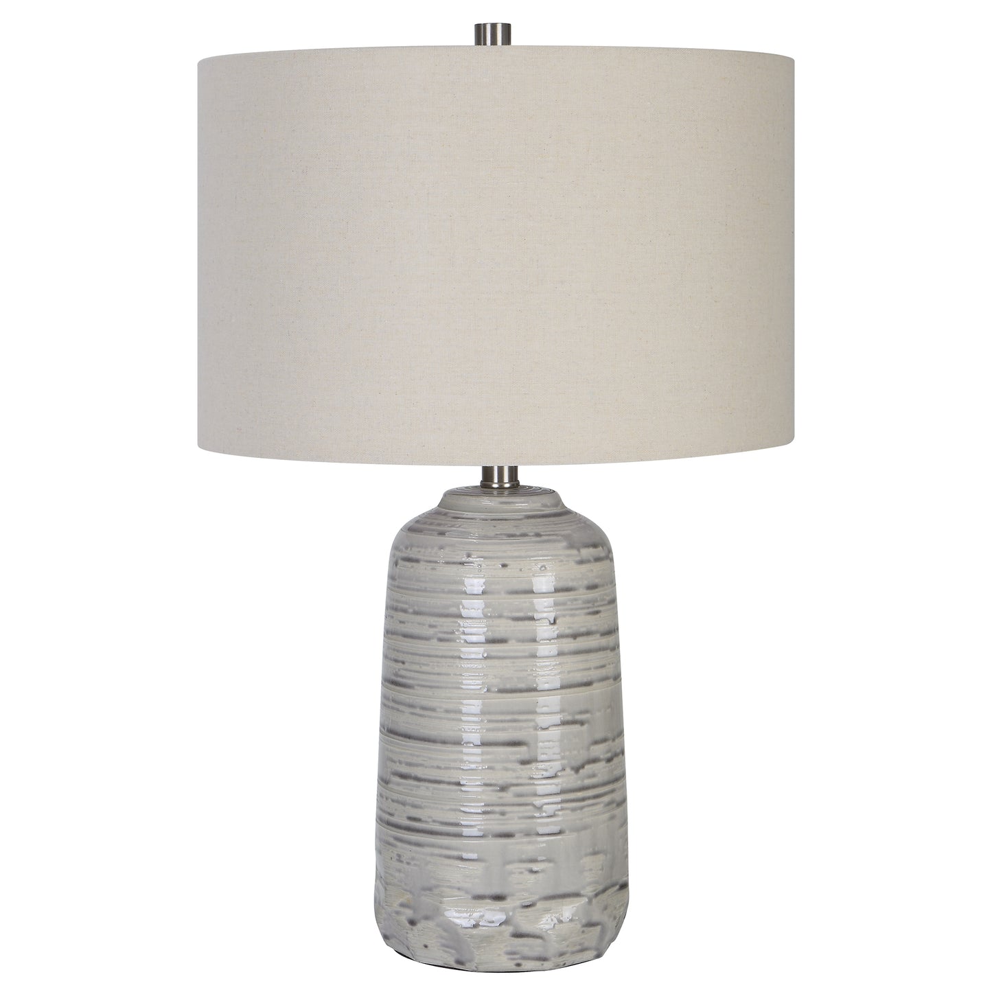 Uttermost Cyclone Ivory Table Lamp 30069-1