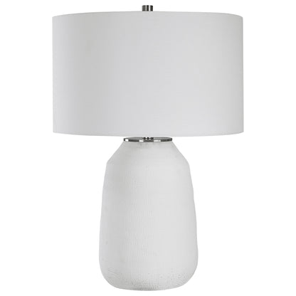 Uttermost Heir Chalk White Table Lamp 30105-1