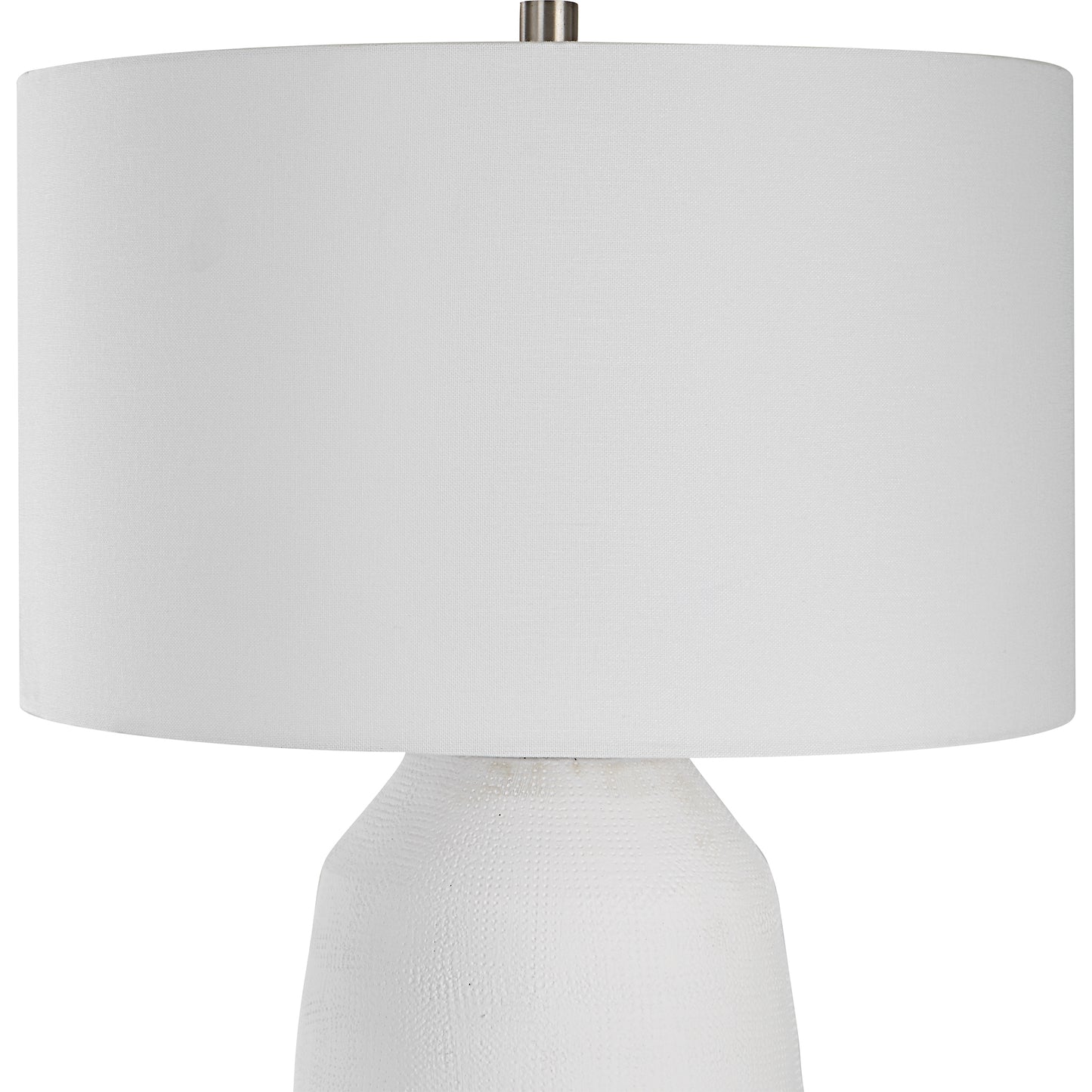 Uttermost Heir Chalk White Table Lamp 30105-1