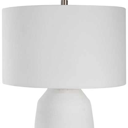 Uttermost Heir Chalk White Table Lamp 30105-1