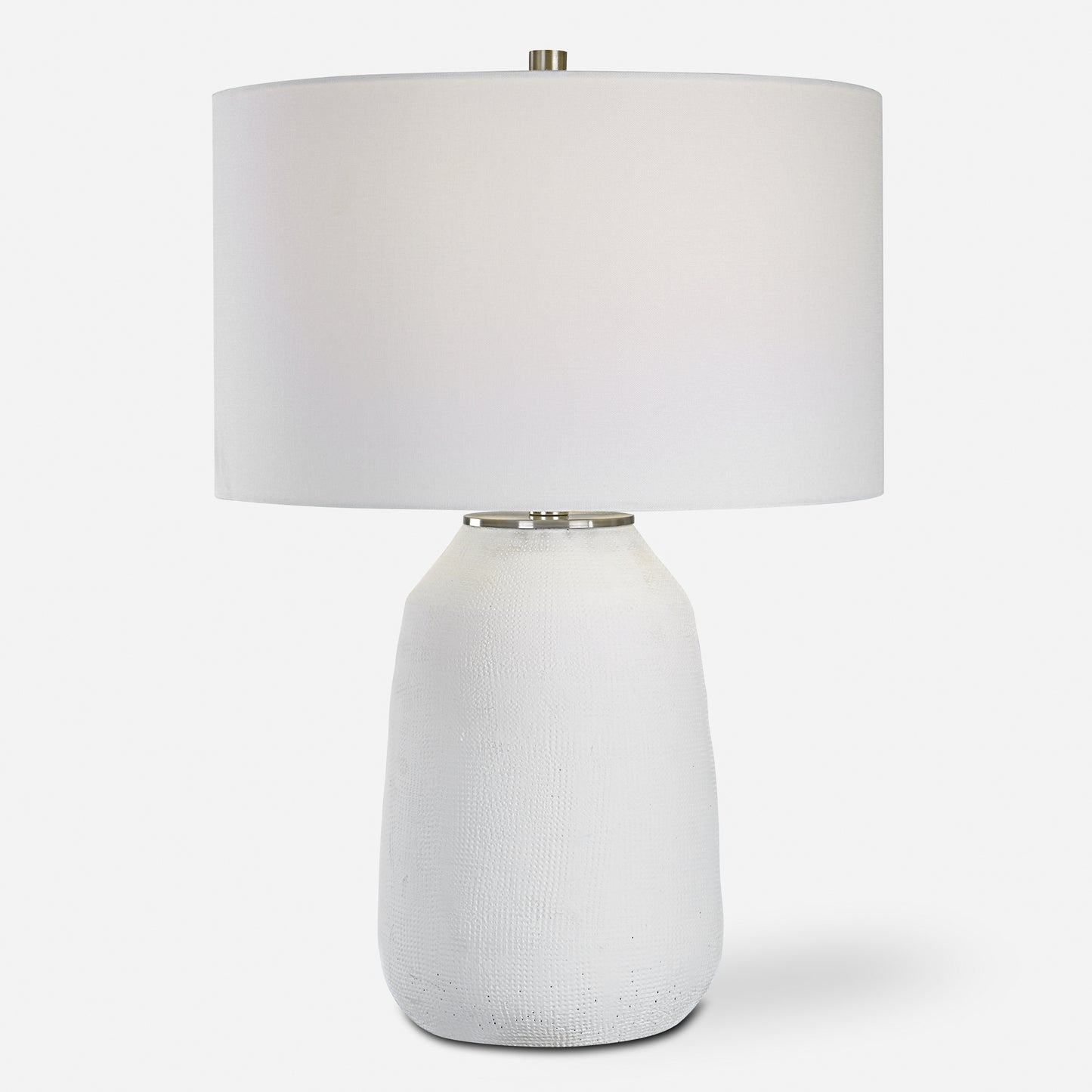 Uttermost Heir Chalk White Table Lamp 30105-1