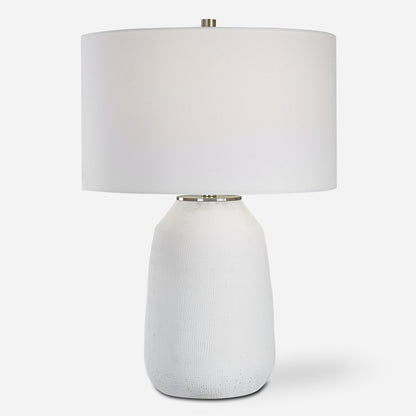 Uttermost Heir Chalk White Table Lamp 30105-1