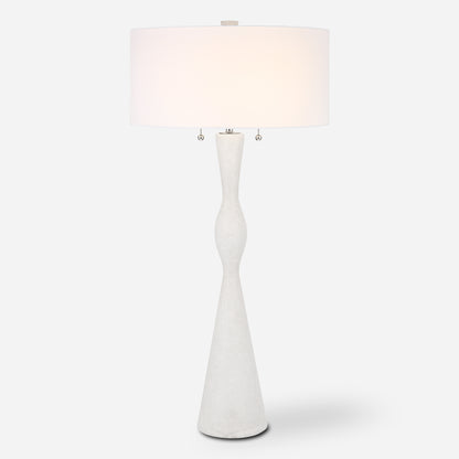 Uttermost Sharma Ivory Stone Table Lamp 30134