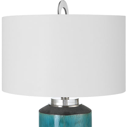 Uttermost Maui Aqua Blue Table Lamp 30151-1