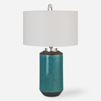 Uttermost Maui Aqua Blue Table Lamp 30151-1