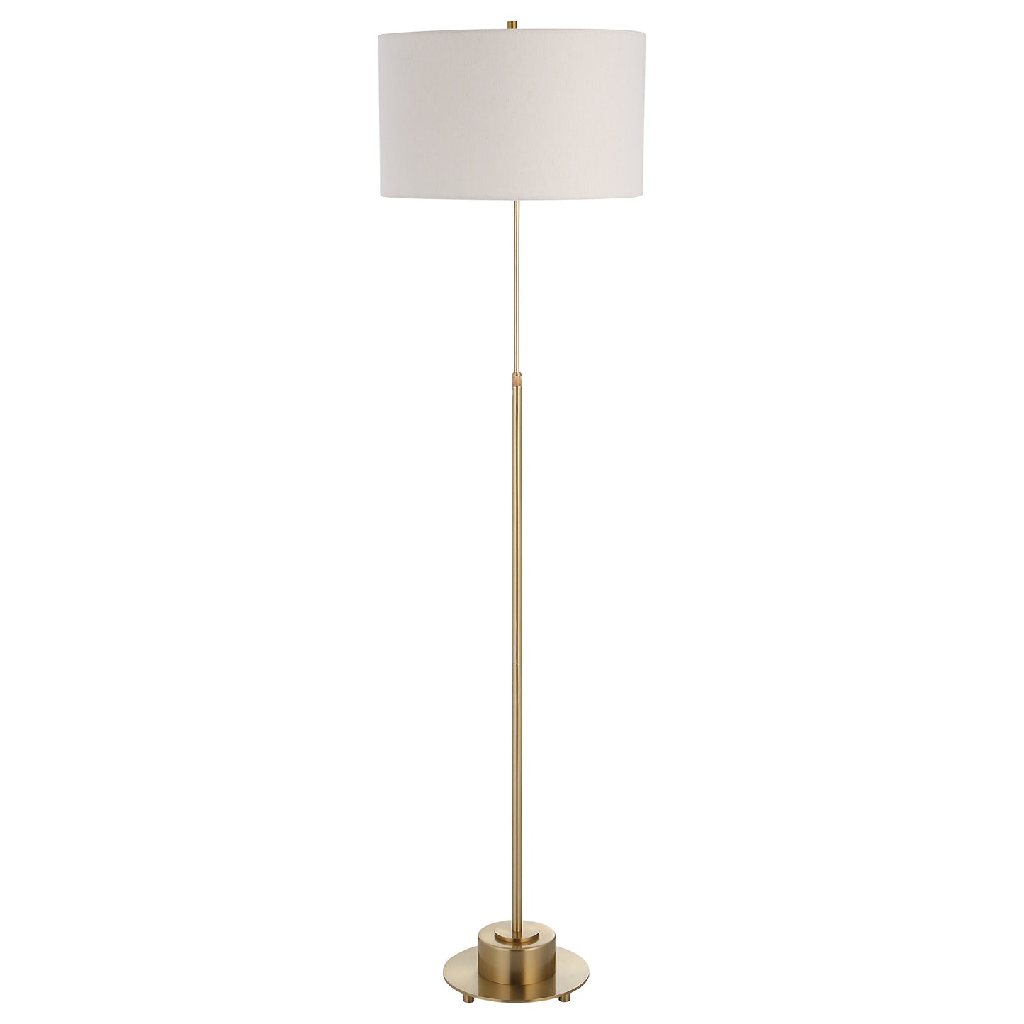 Uttermost Prominence Brass Floor Lamp 30152-1