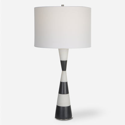 Uttermost Bandeau Banded Stone Table Lamp 30165-1