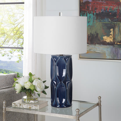 Uttermost Sinclair Blue Table Lamp 30163-1