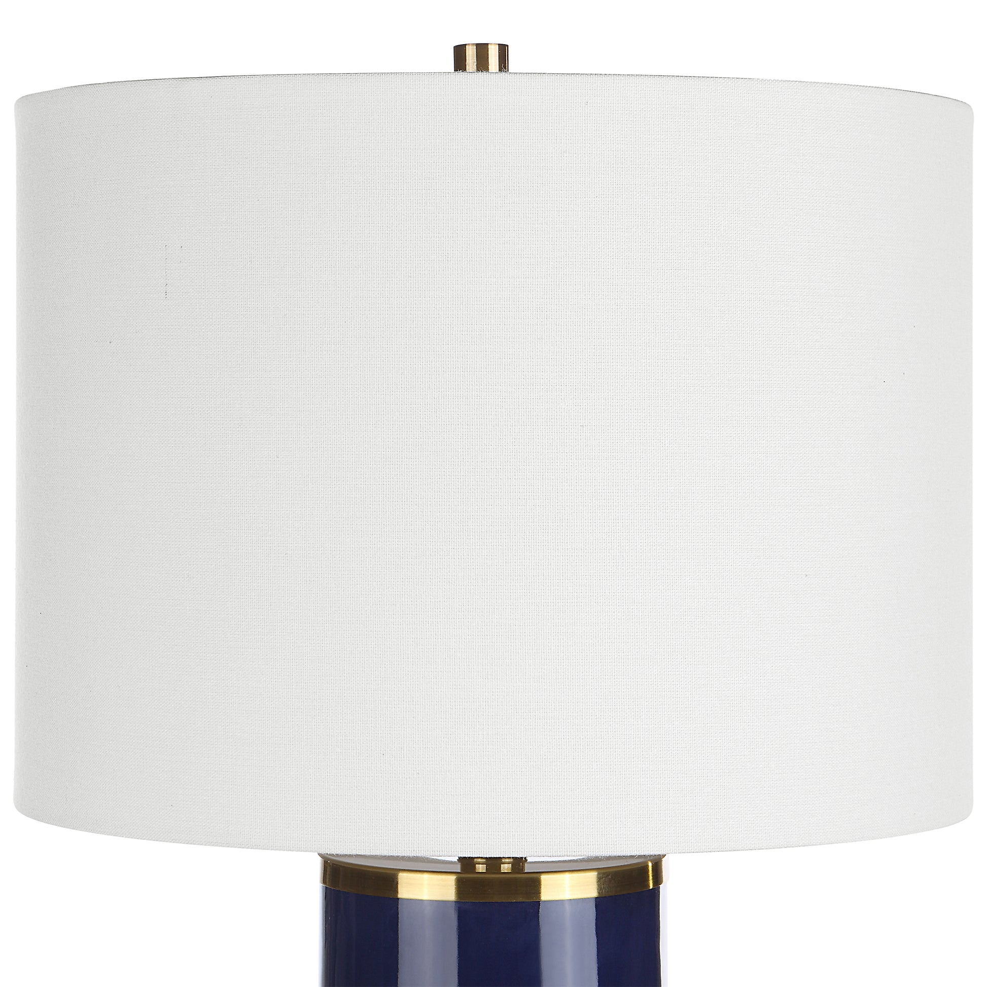 Lily Lifestyle Royal Blue Glaze With Antique Gold Accents