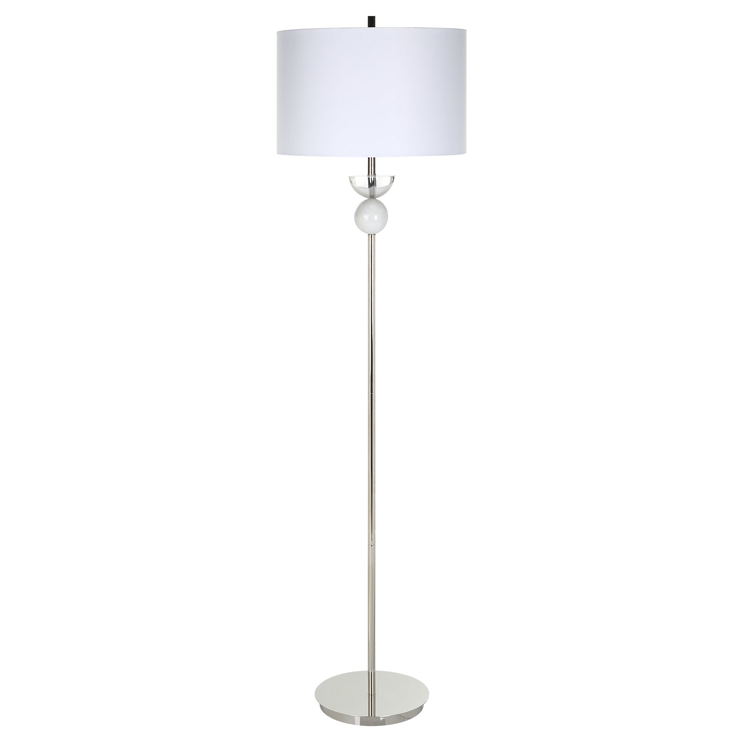 Uttermost Exposition Nickel Floor Lamp 30177-1