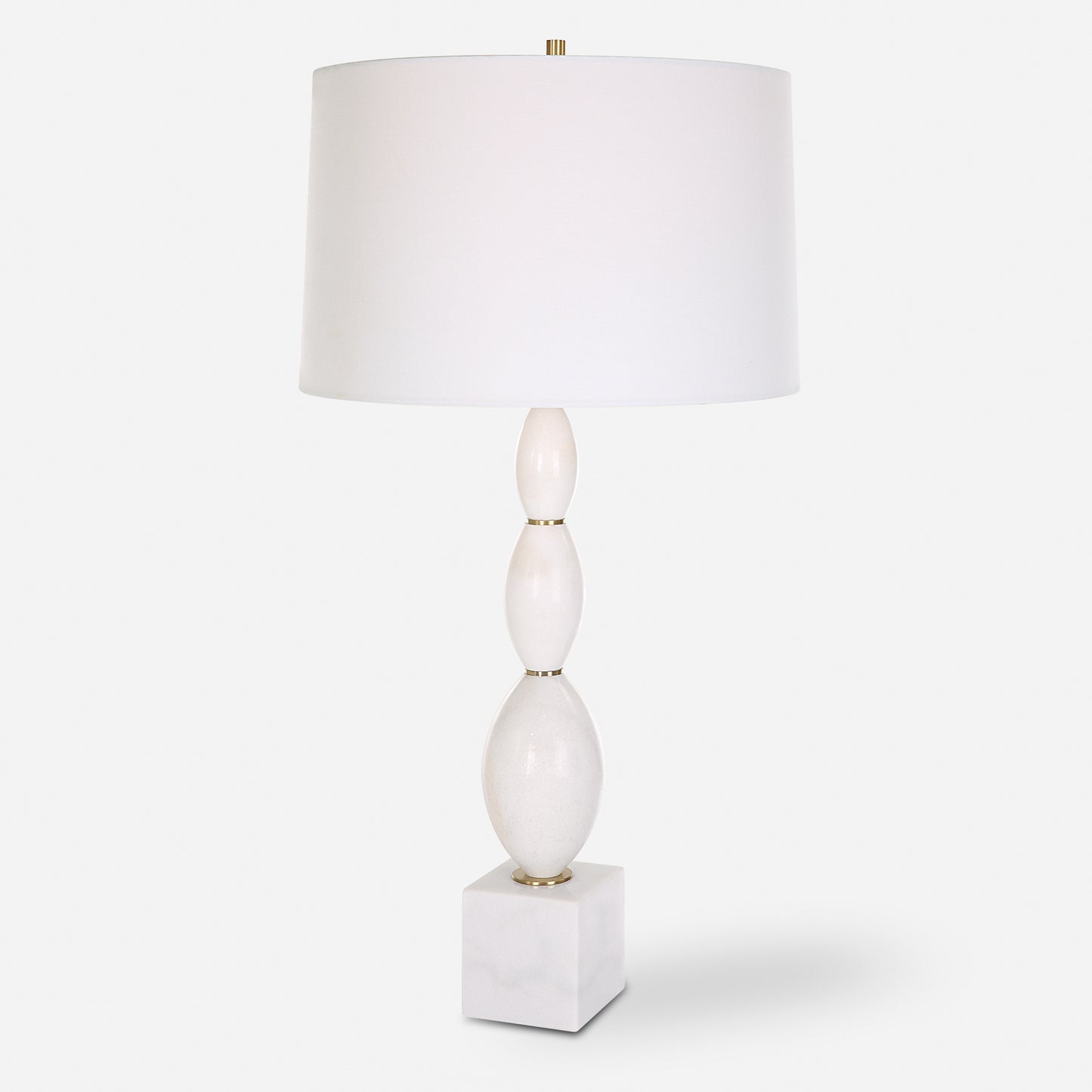 Uttermost Regalia White Marble Table Lamp 30197