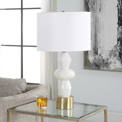 Uttermost Architect White Table Lamp 30185-1