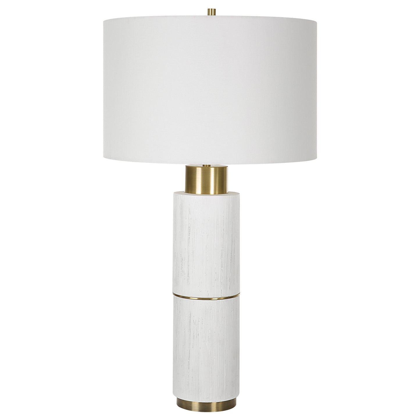 Uttermost Ruse Whitewashed Table Lamp 30190