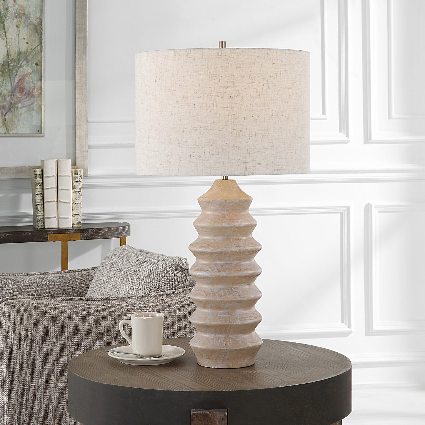 Uttermost Uplift Geometric Table Lamp 30195-1