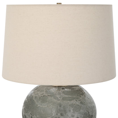 Uttermost Lunia Gray Glass Table Lamp 30200-1