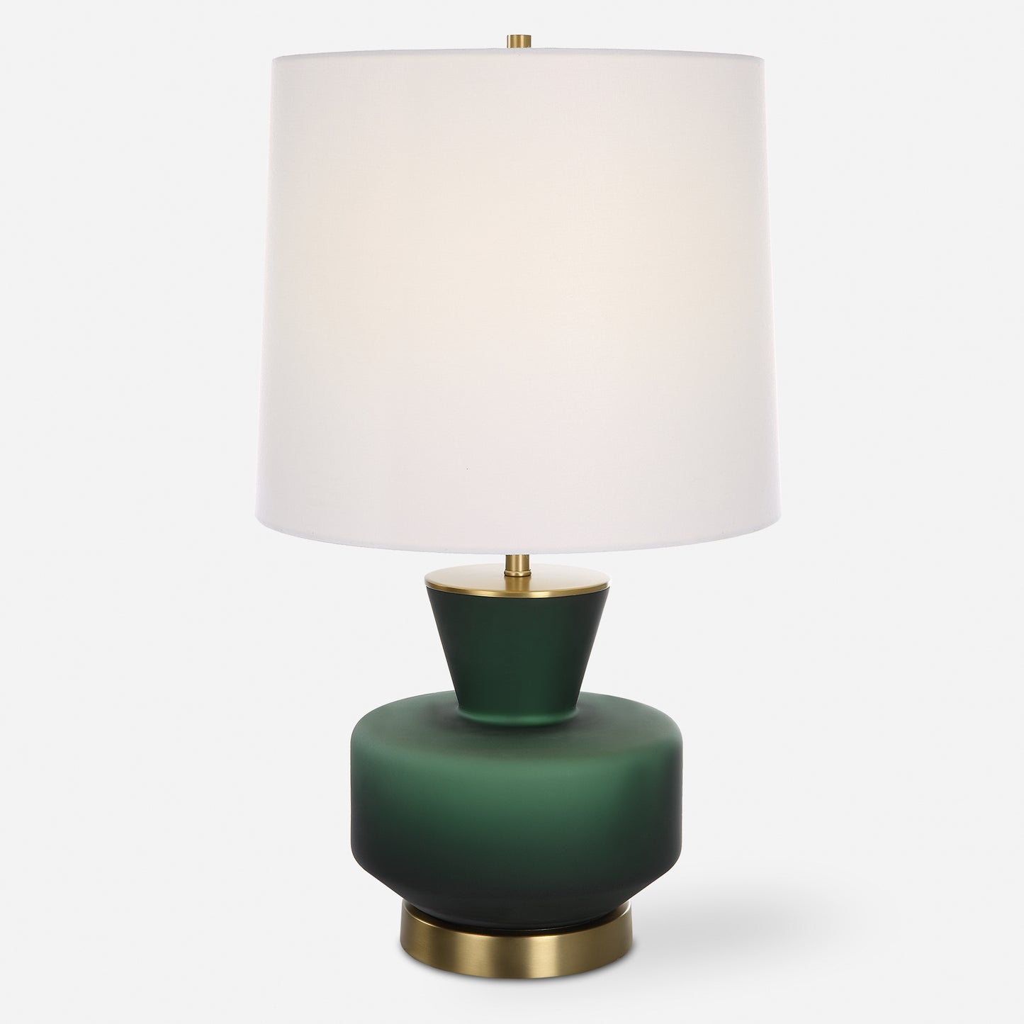 Uttermost Trentino Dark Emerald Green Table Lamp 30232-1