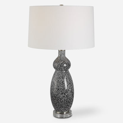 Uttermost Velino Curvy Glass Table Lamp 30228