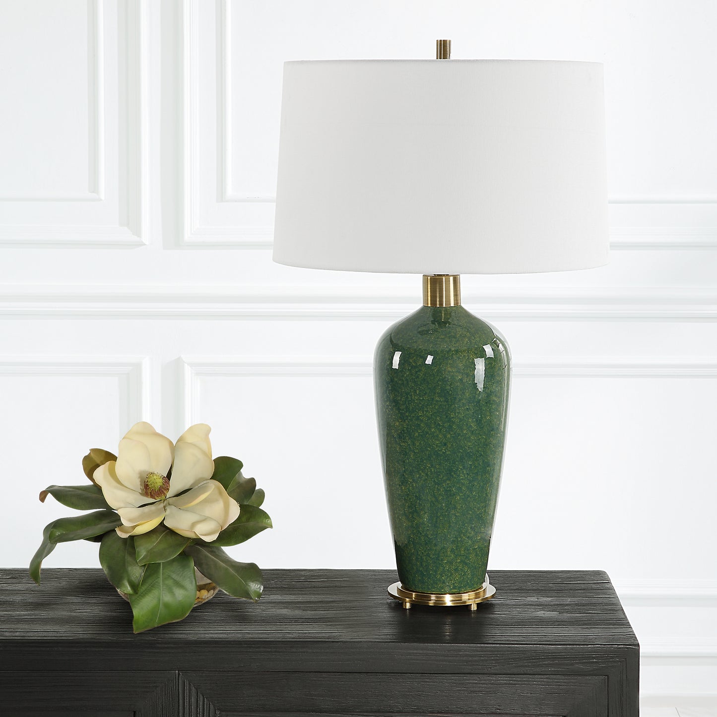 Uttermost Verdell Green Table Lamp 30226