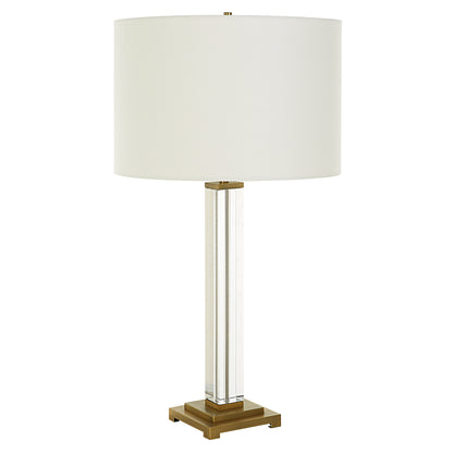 Uttermost Crystal Column Table Lamp 30237