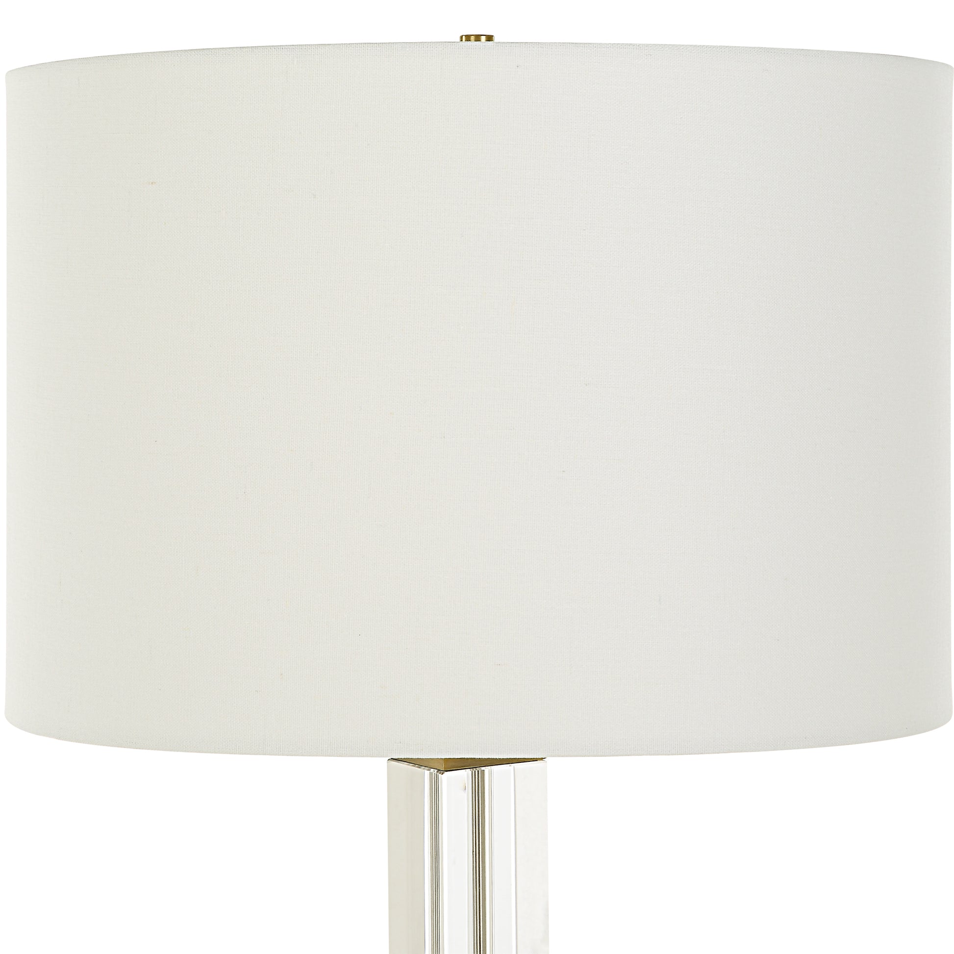 Uttermost Crystal Column Table Lamp 30237