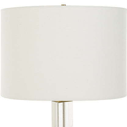 Uttermost Crystal Column Table Lamp 30237