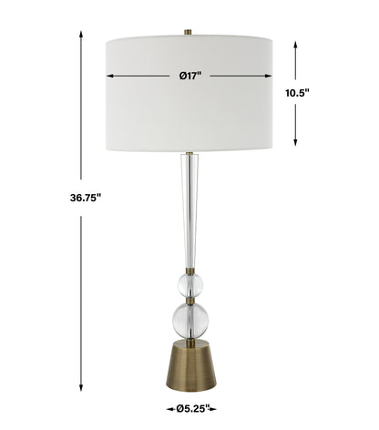 Uttermost Annily Crystal Table Lamp 30233